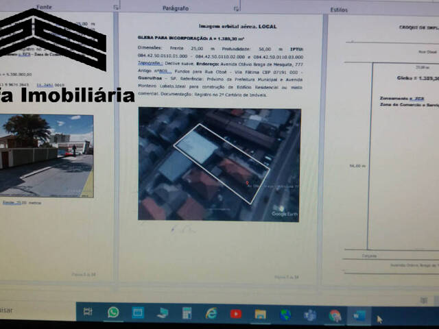 #222 - Área para Venda em Guarulhos - SP - 2